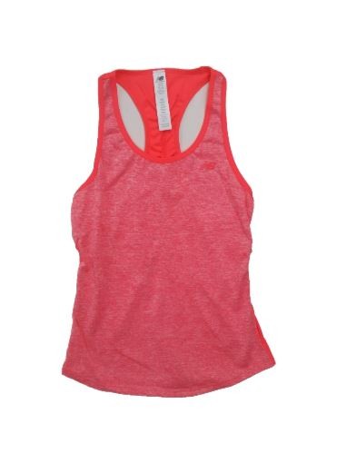 New Balance Dry Women’s Race Day Tank, Coral, Large