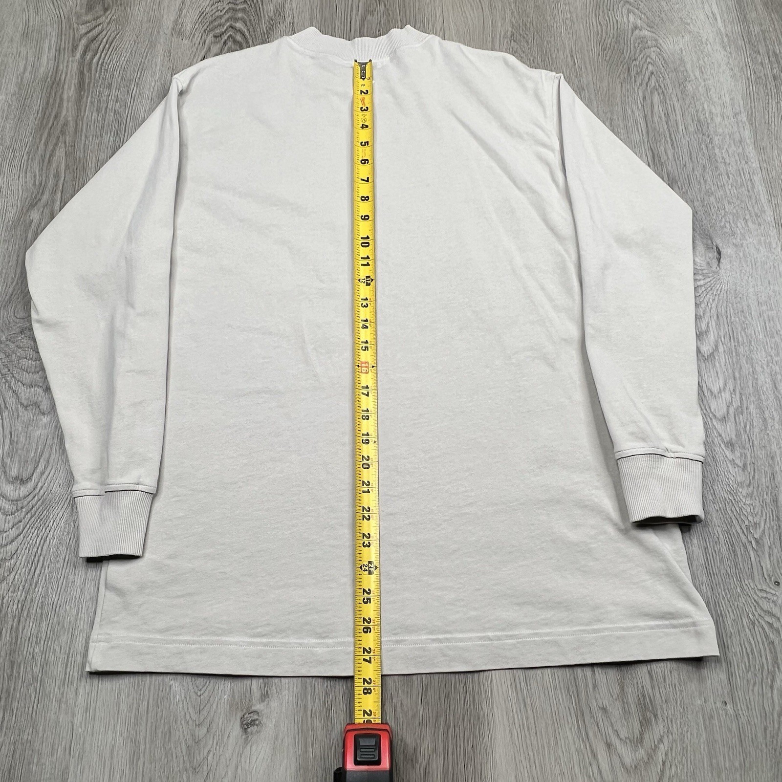 Gymshark Monogram Oversized Heavyweight Long Sleeve Shirt Women’s Size S Small