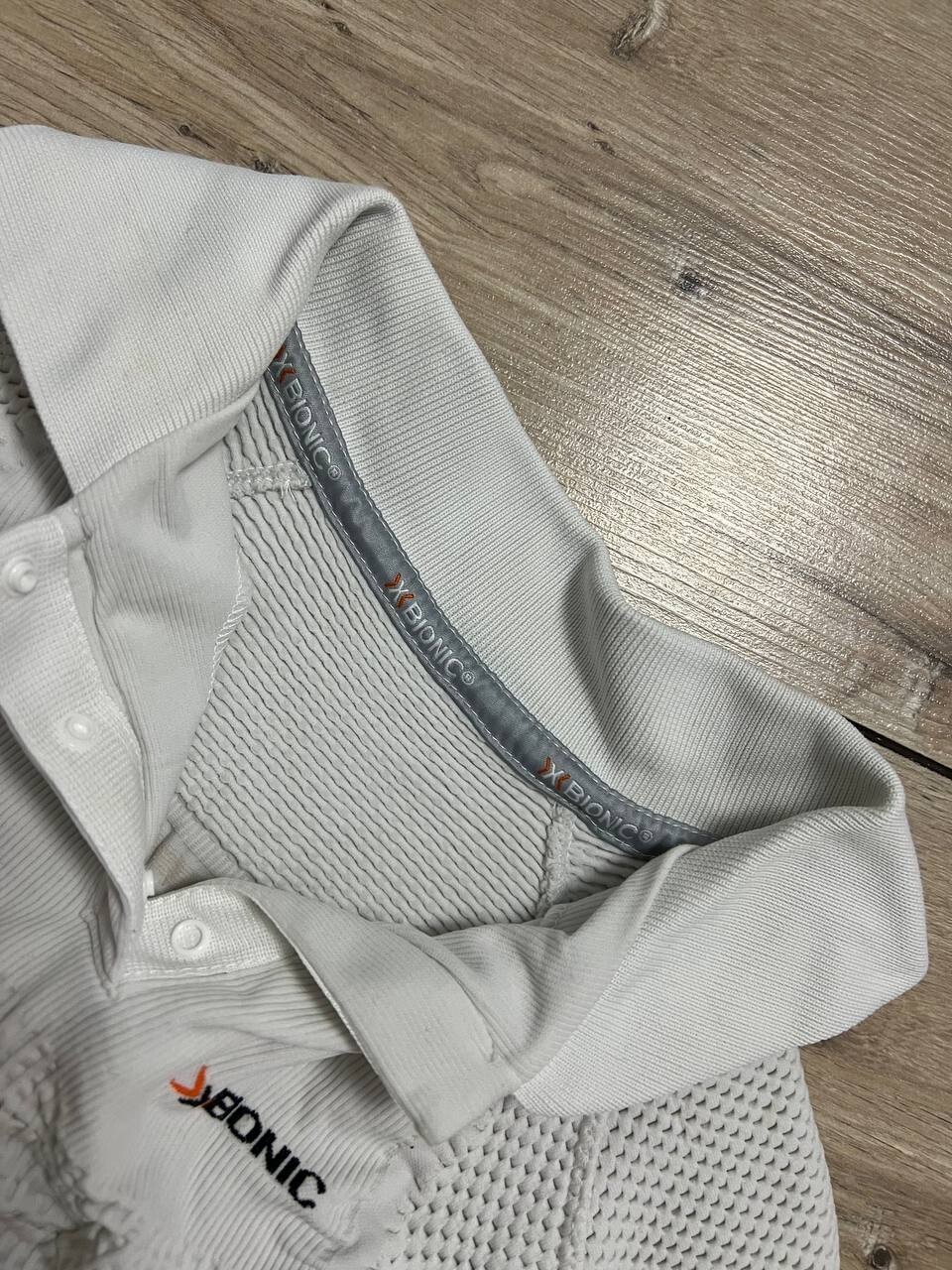 Women X-bionic P.V.1.0 Compression Polo Shirt Active White Size S