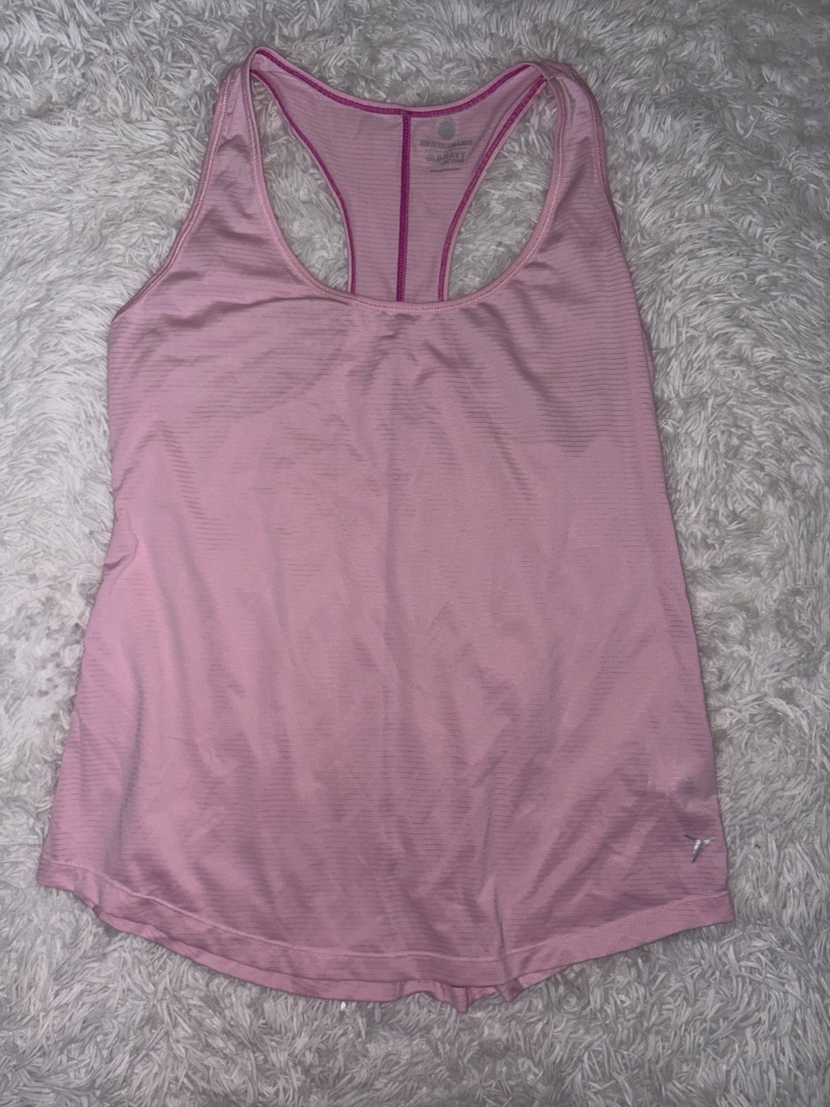 Old Navy “Semi Fitted” Active Pink Tank Top. Comfortable, Lightweight
