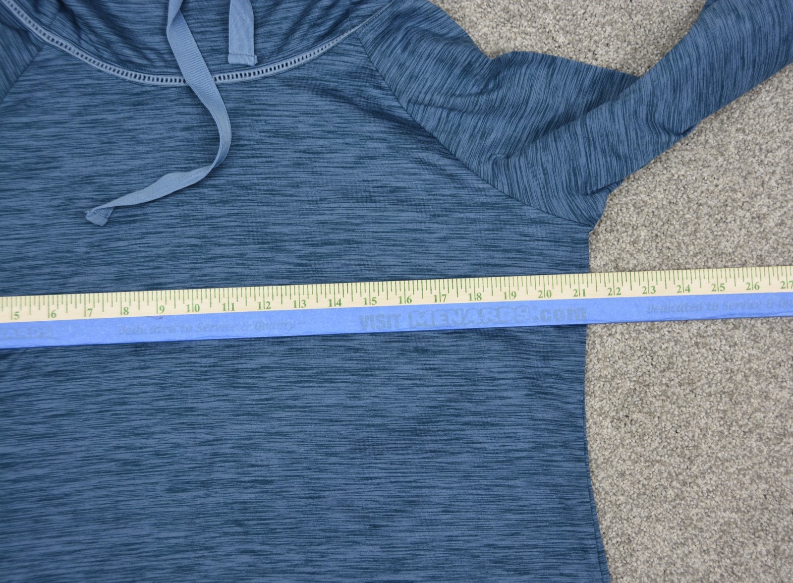 Avalanche Long Sleeve Turtleneck Activewear Shirt Women’s XL Blue