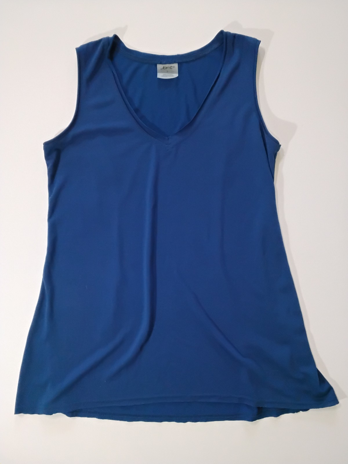 Jofit Tank Top Womens Small Royal Blue Minimalist Outdoor Athleisure Activewear