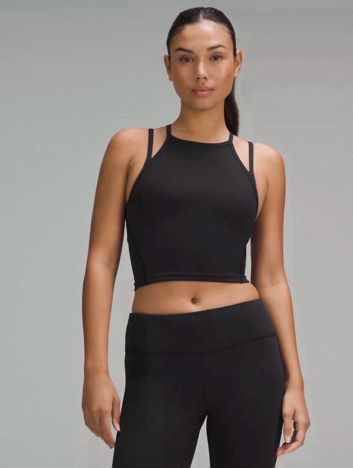 Lululemon Wunder Train High-NeckCross-Back Tank Top