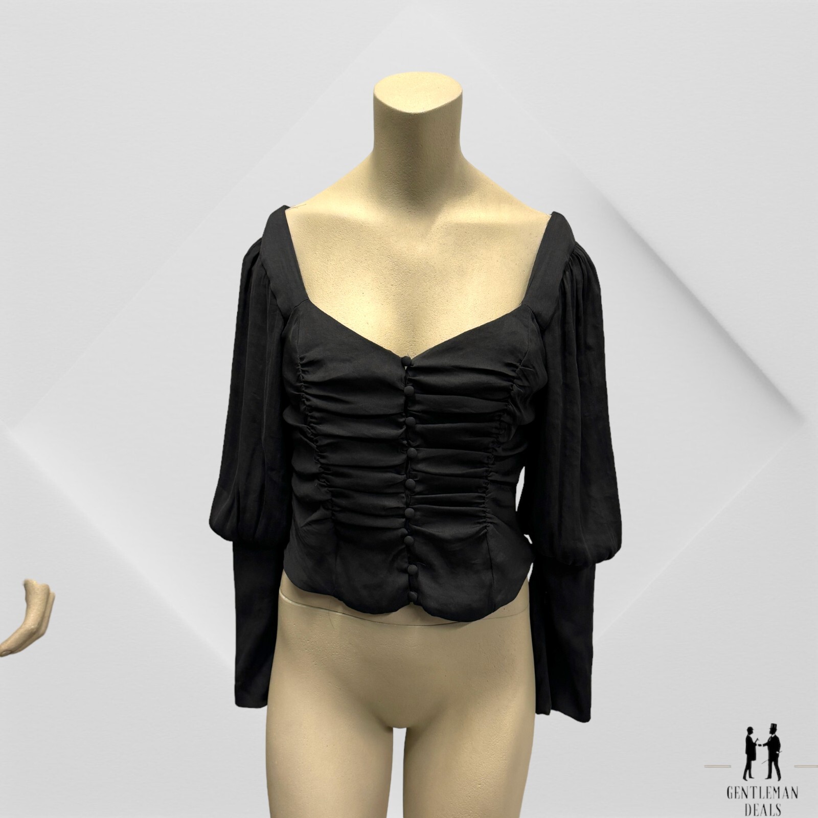 Women’s ASTR the Label Renaissance Long Balloon Sleeve S Small Top NWOT