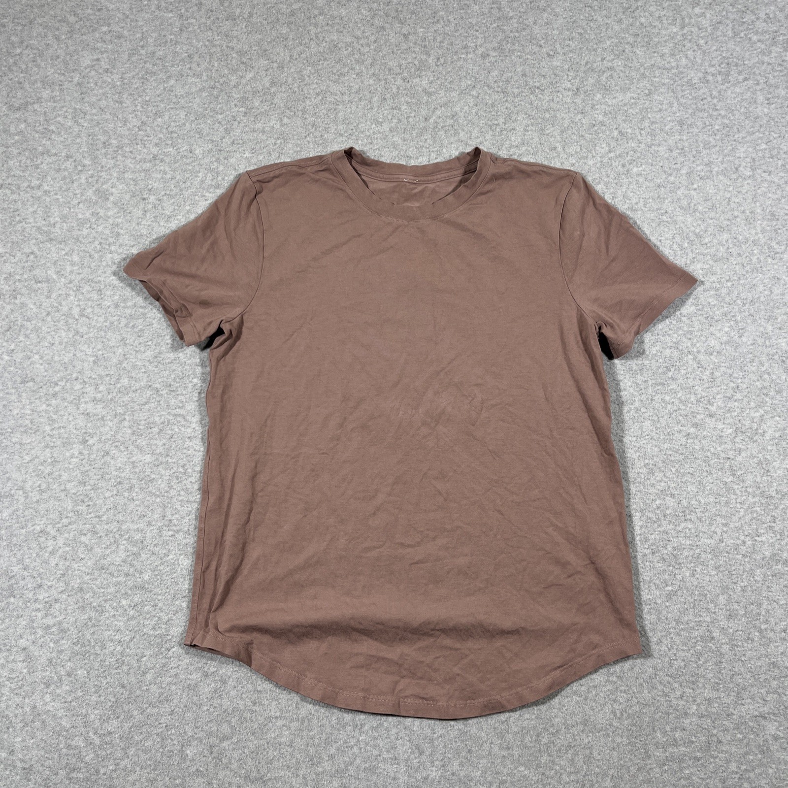 Lululemon Love Curved Hem Crew T-Shirt Women’s L ? Short Sleeve Training Tee