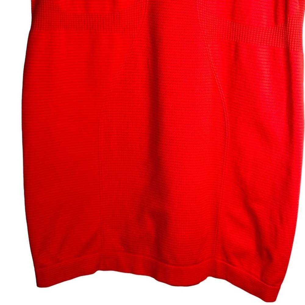 Zyia Active Red Copper Charged Athletic Tank Top Medium Fitness Workout