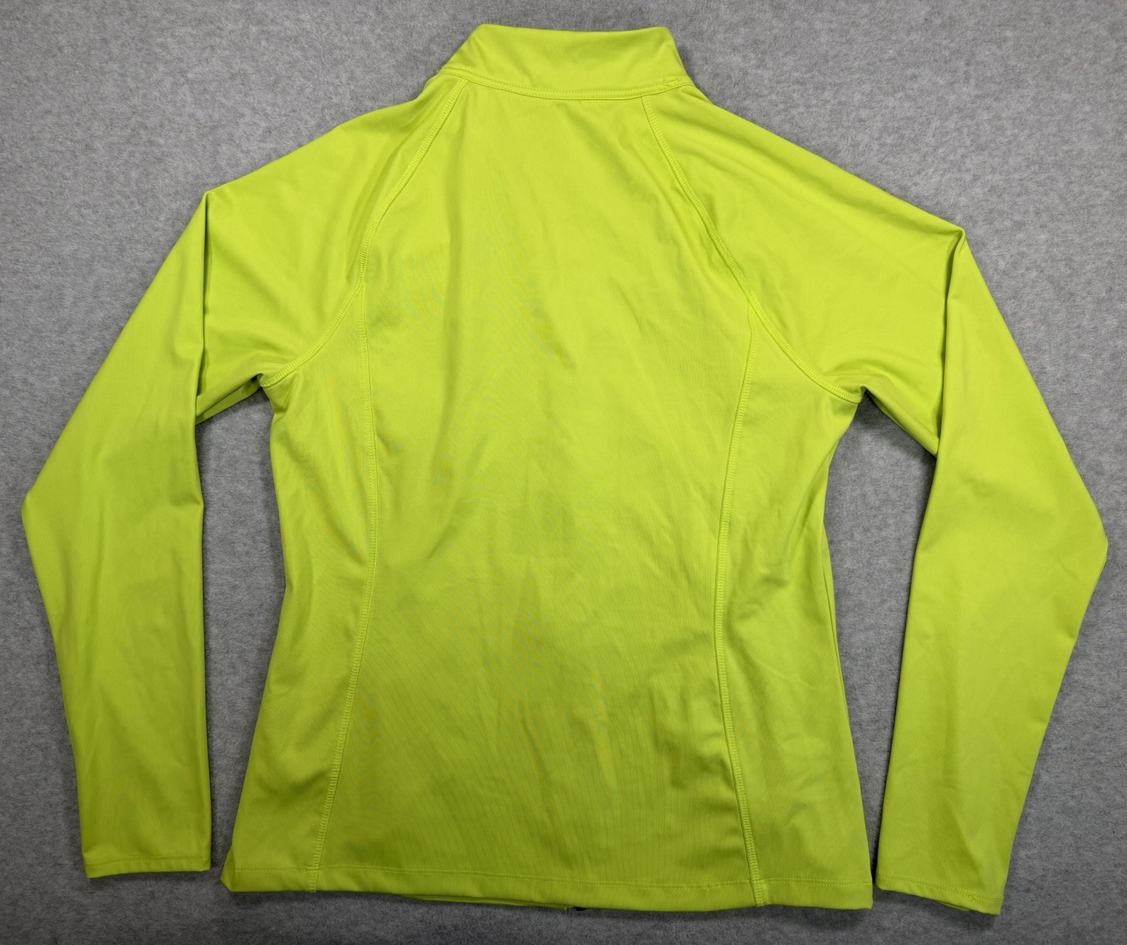 Sigrid Olsen Full Zip Activewear Jacket Lime Green Women’s Medium Golf Tennis