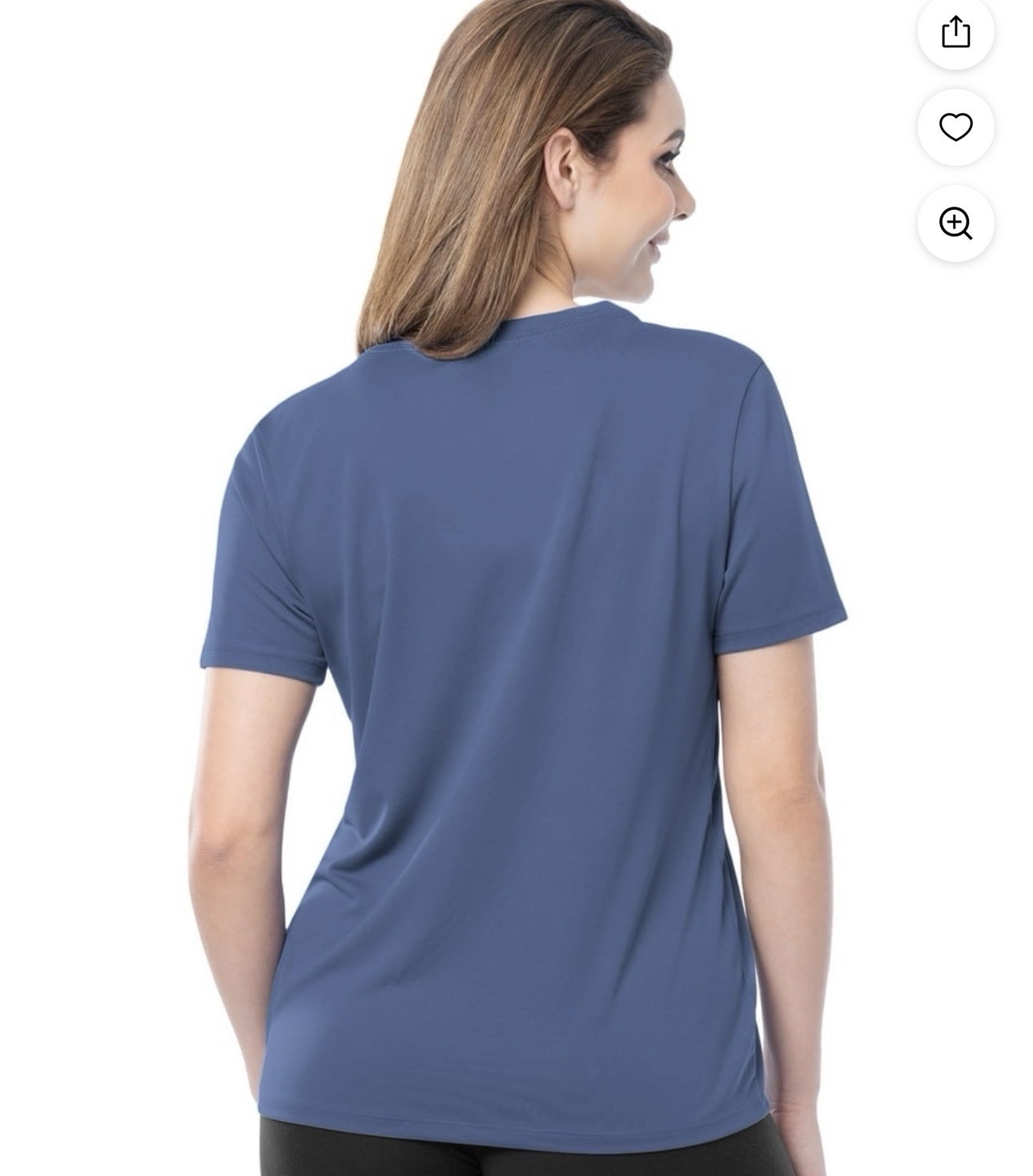 NEW Athletic DriWorks Cobalt Blue Sports T-shirt Med, Large, XL #2050-052