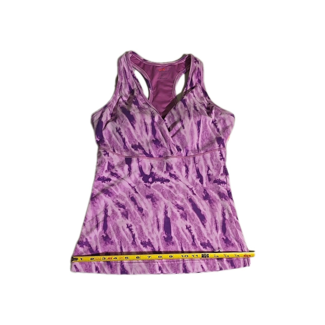 NWT Aerodynamics Athletic TummyControl Tank Quick Dry Performance Size S Tie Dye