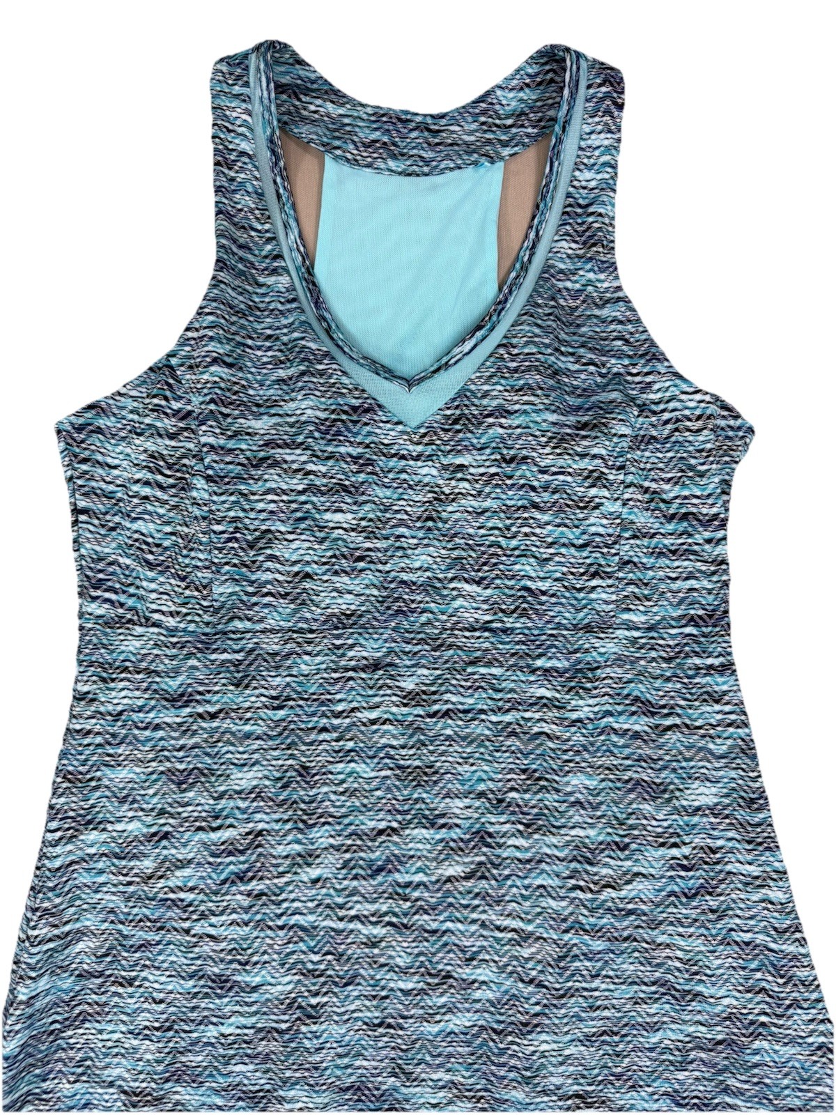 MPG Dress Womens Medium Blue Athletic Sport Gym Racerback Tennis Golf Outdoor