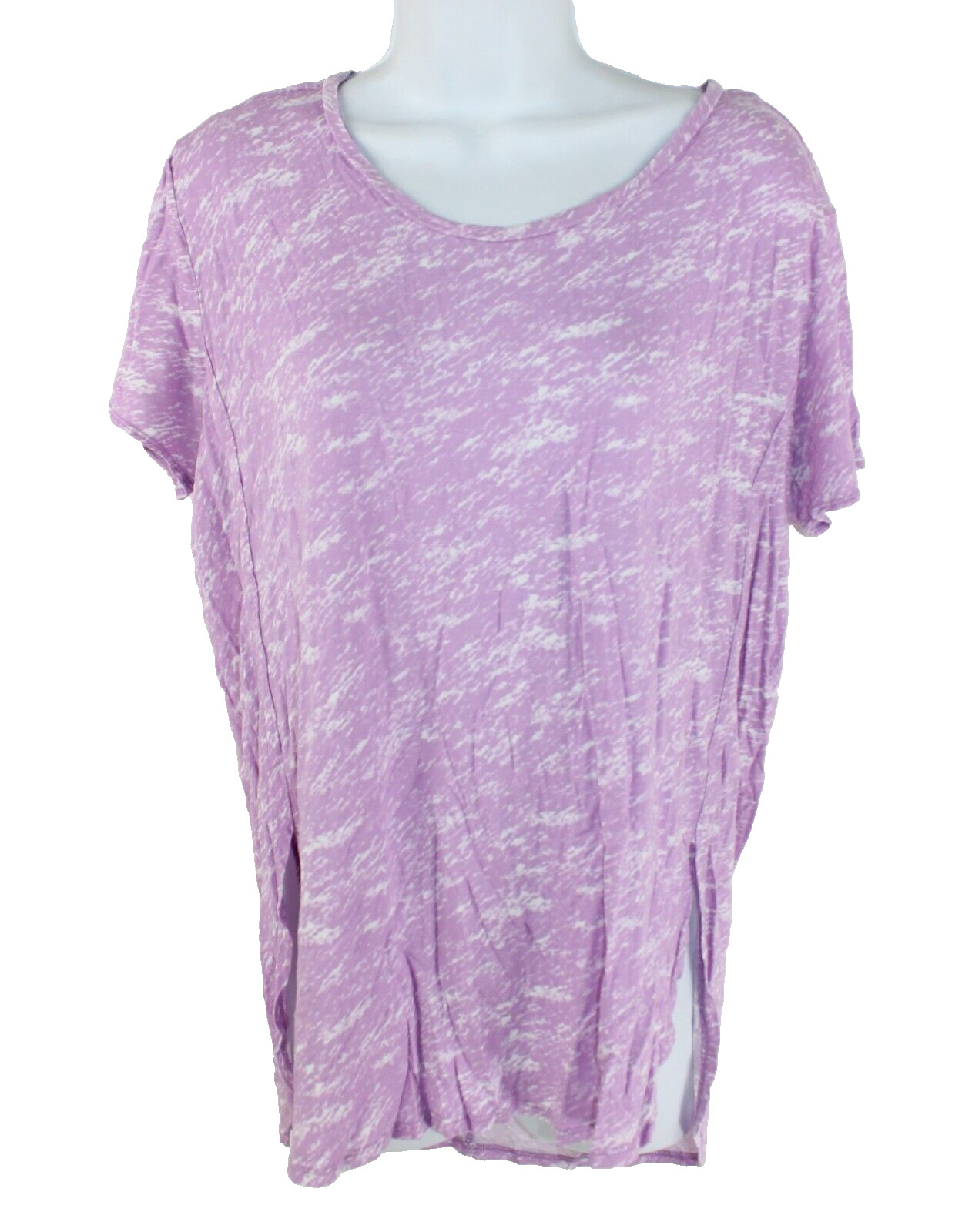 a.n.a A New Approach Size XL Light Purple Athletic Tee Shirt