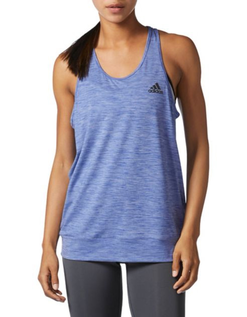 NEW Women’s ADIDAS PERFORMER BANDED TANK Size S/M/L/XL Blue