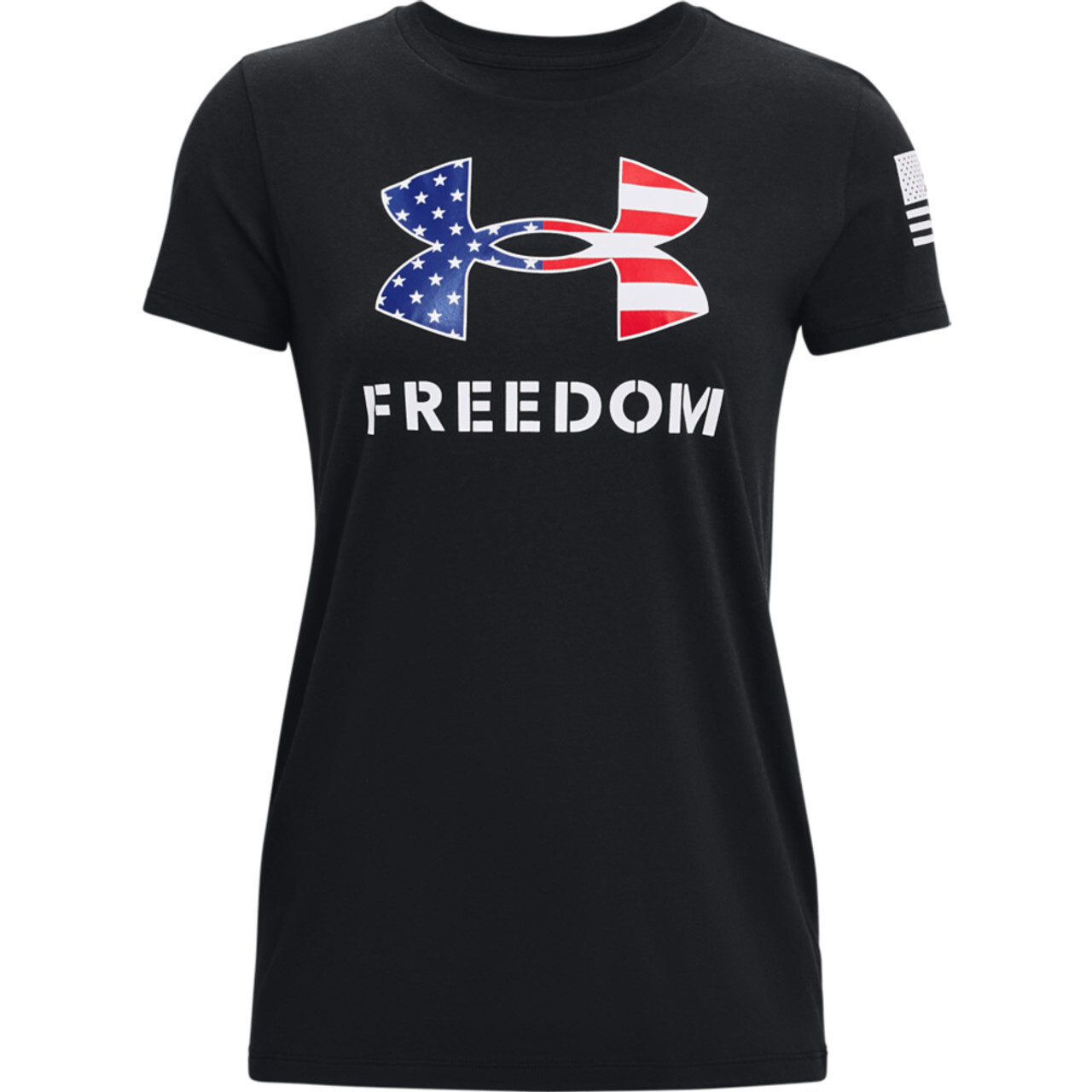 Women Under Armour Freedom Logo Short Sleeve T-Shirt – New