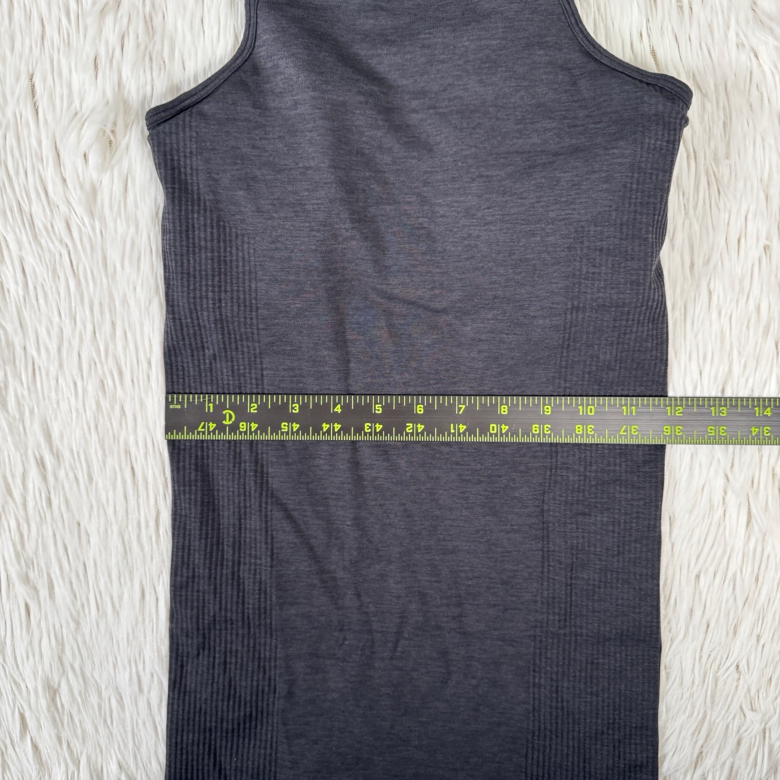 Lululemon Black Wide Strap Compression Performance Tank Top Women’s Size **6