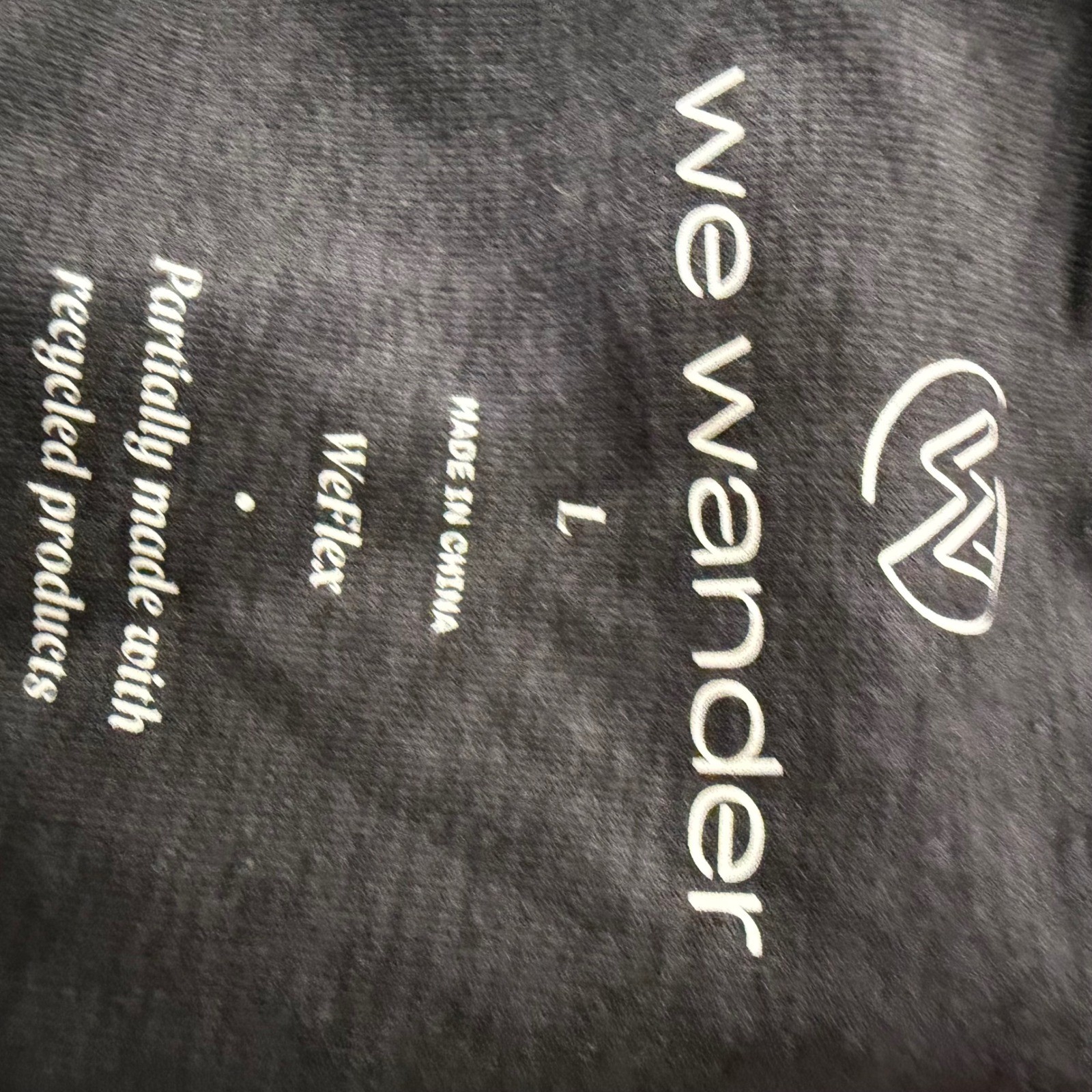 We Wander WeFlex Open Back Tank Top Black Womens Large New