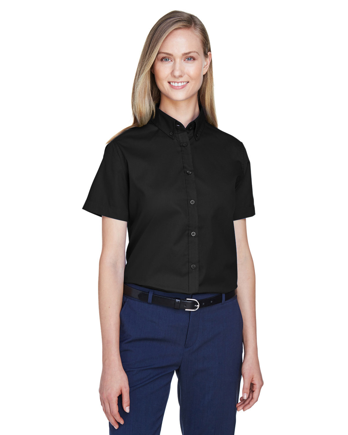 Pack Of 2 CORE365 78194 Ladies Optimum UV Protection Performance Twill Shirt