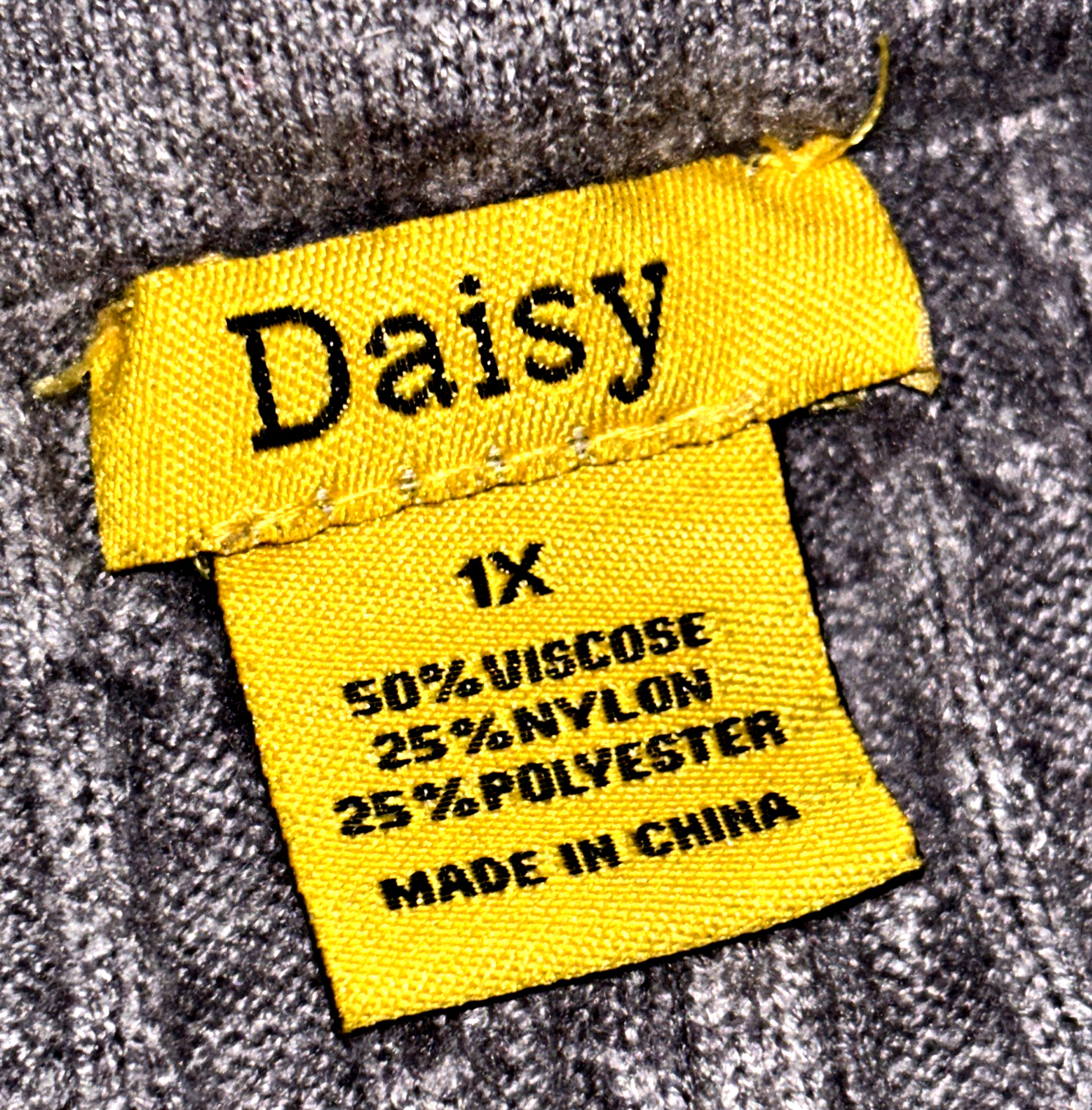 DAISY Top Cable Knit Pullover Lightweight Gray Combo Long Sleeve Top & Leggings