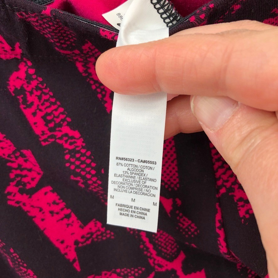 Nike Activewear Bundle Womens Medium Black Pink White Pullover Tank Leggings 3pc