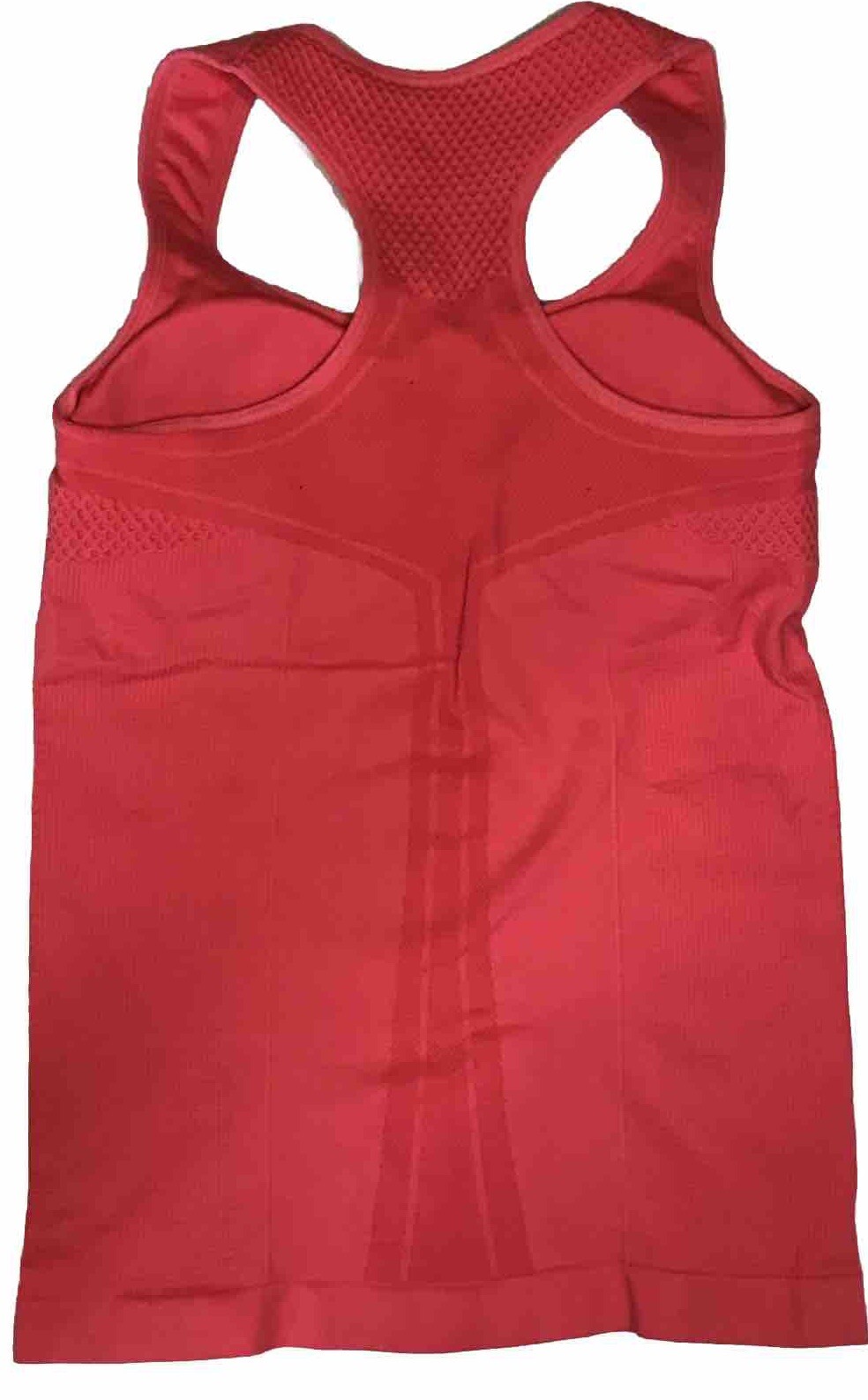 BCG Compression Racerback Womens Size Small Shirt Tank Top Built In Bra Hot Pink