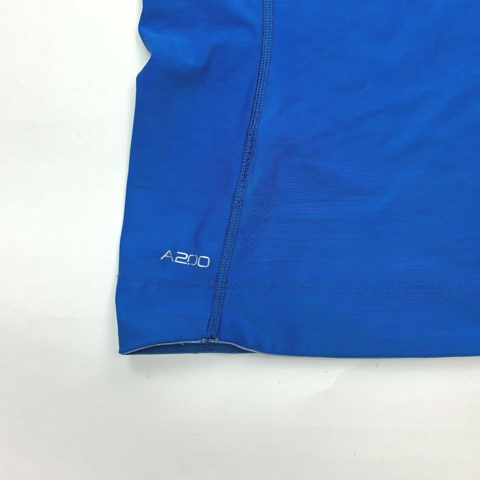 Skins Compression Blue Tank Top A200 Nylon Blend Sleeveless Workout Gym Women S