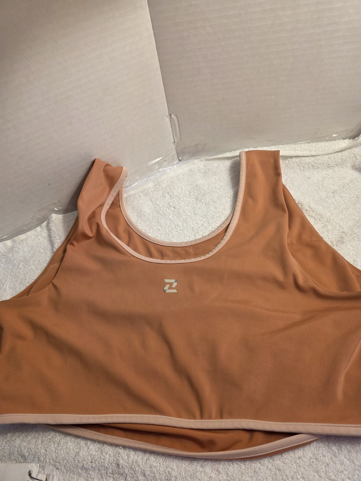 Zelos Activewear Top 1X Copper
