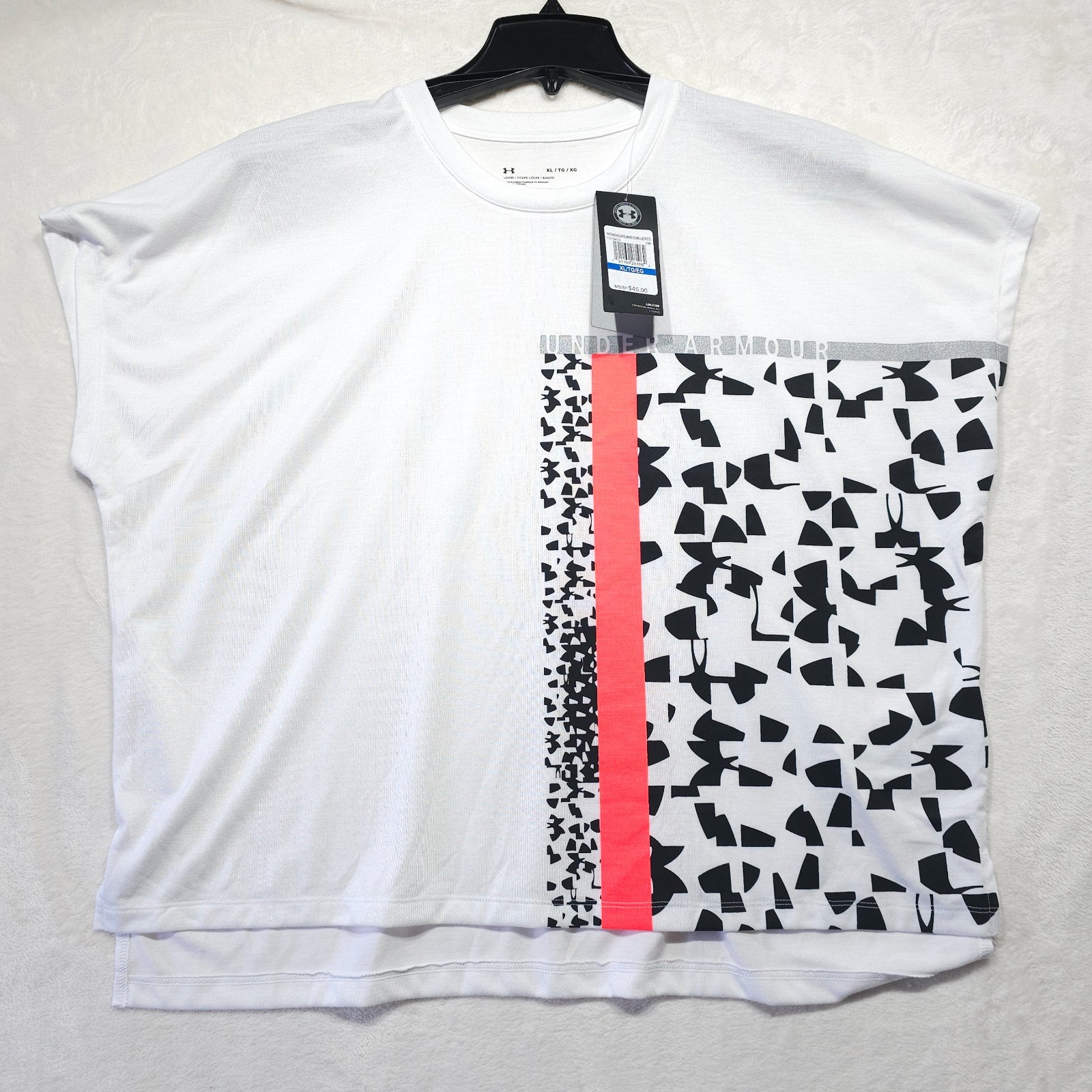 Under Armour ua bfe crop tee patchwork women’s xl shirt