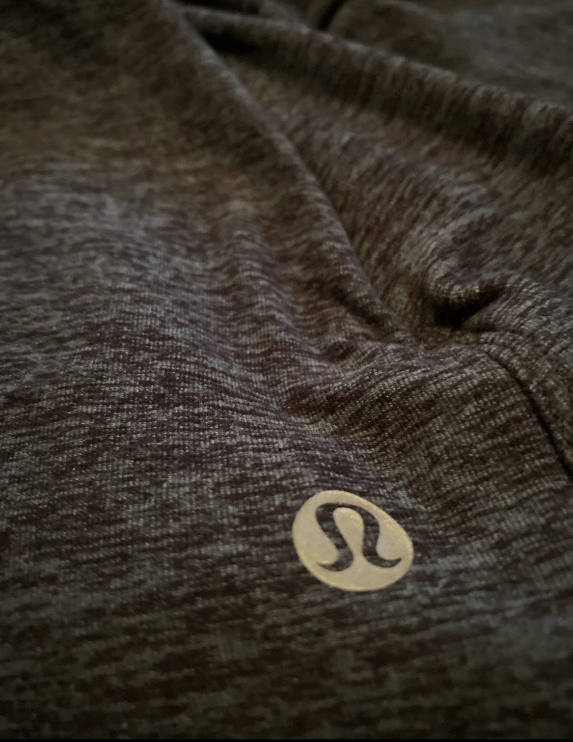 lululemon athletica Heathered Gray Pullover Top Size 12