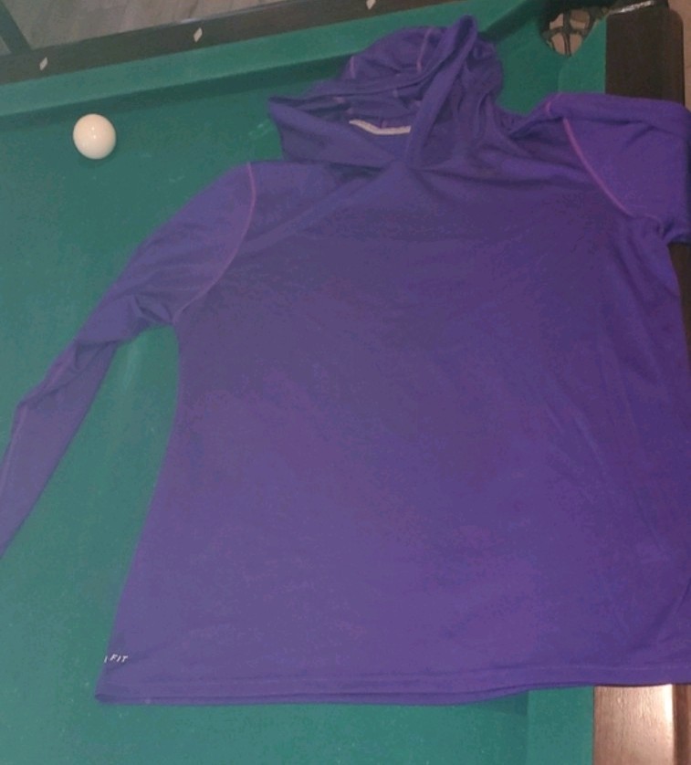 Nike Purple Dri-FIT Performance Pullover