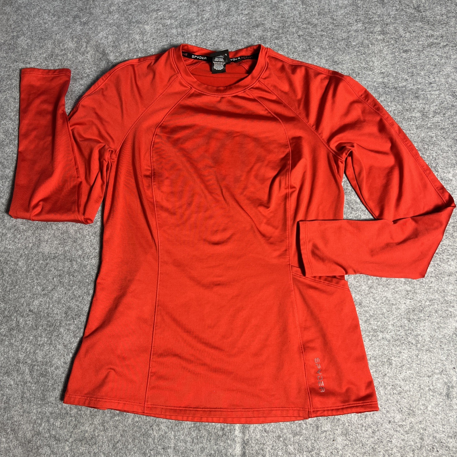 Spyder Active Top Red Medium Women