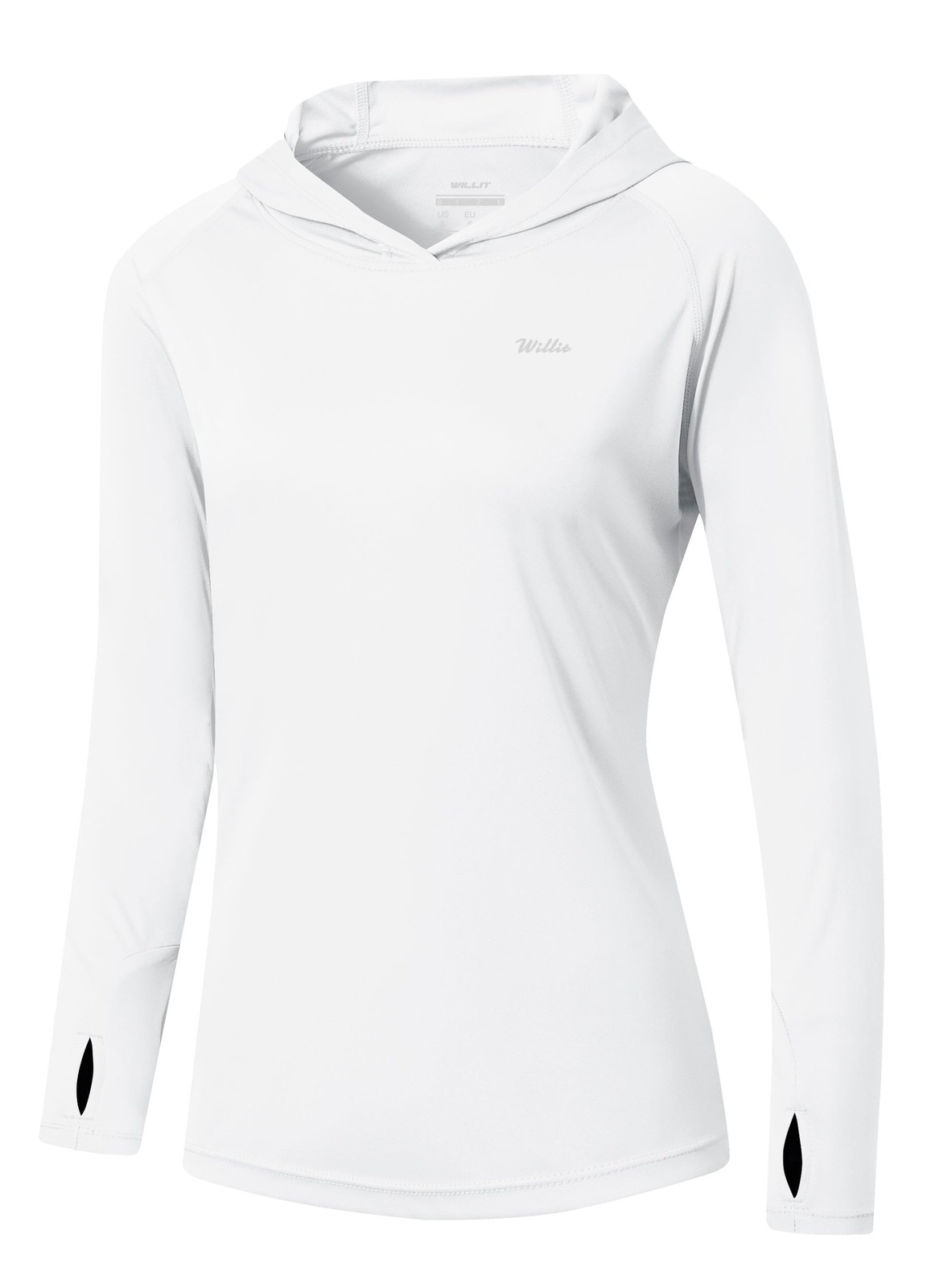 Women’s UPF 50+ Sun Protection Hoodie SPF Shirt Long Sleeve Hiking Fishing Ou…