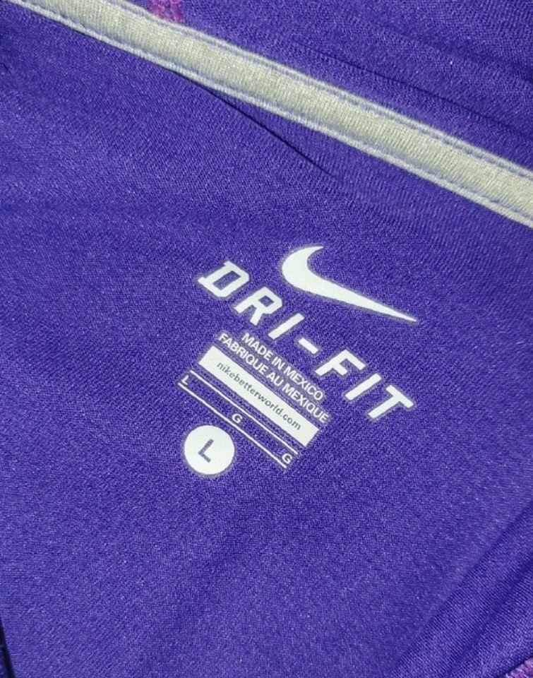 Nike Purple Dri-FIT Performance Pullover