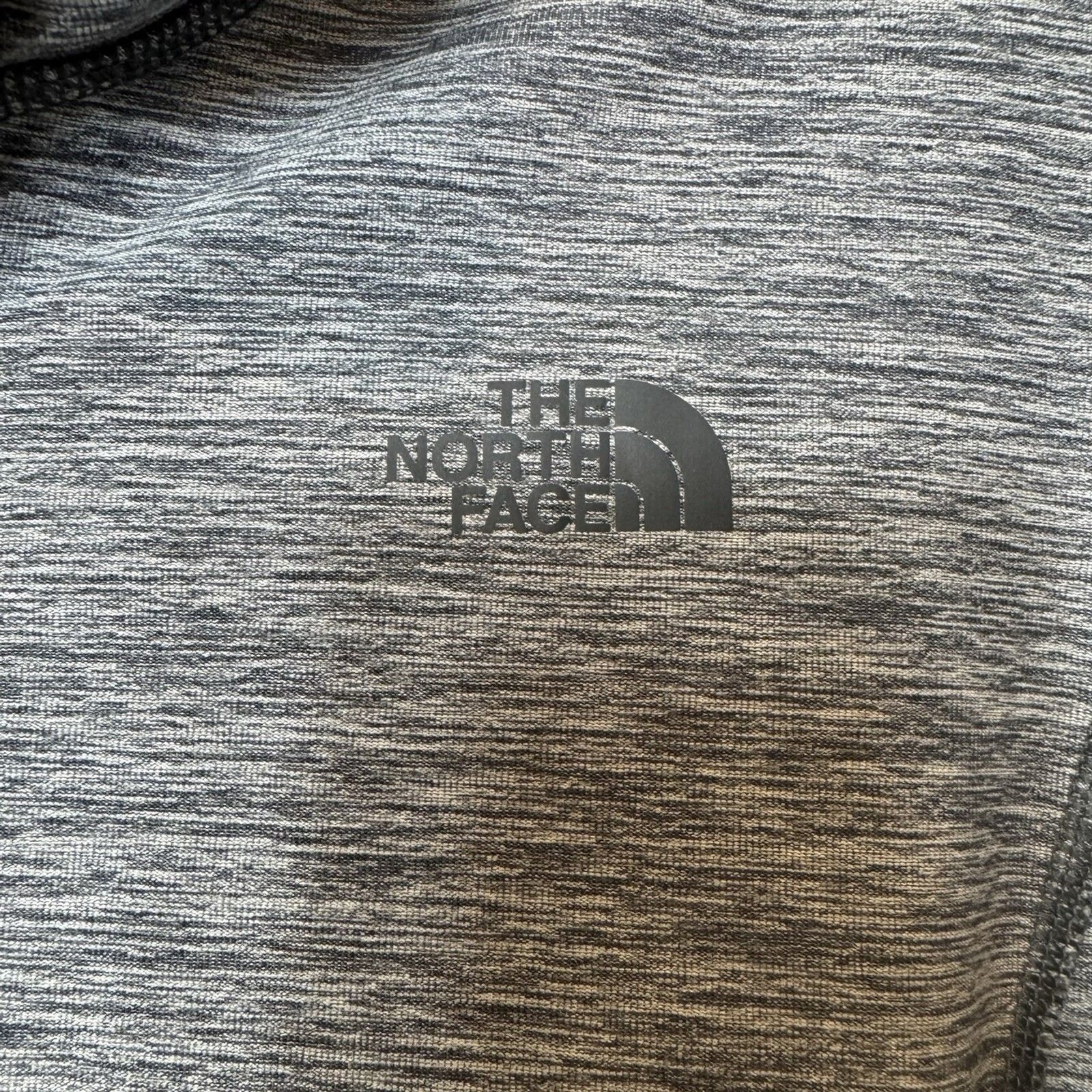 The North Face FlashDry Gray 1/4 Zip Running Shirt Long Sleeve Gym Women’s XS