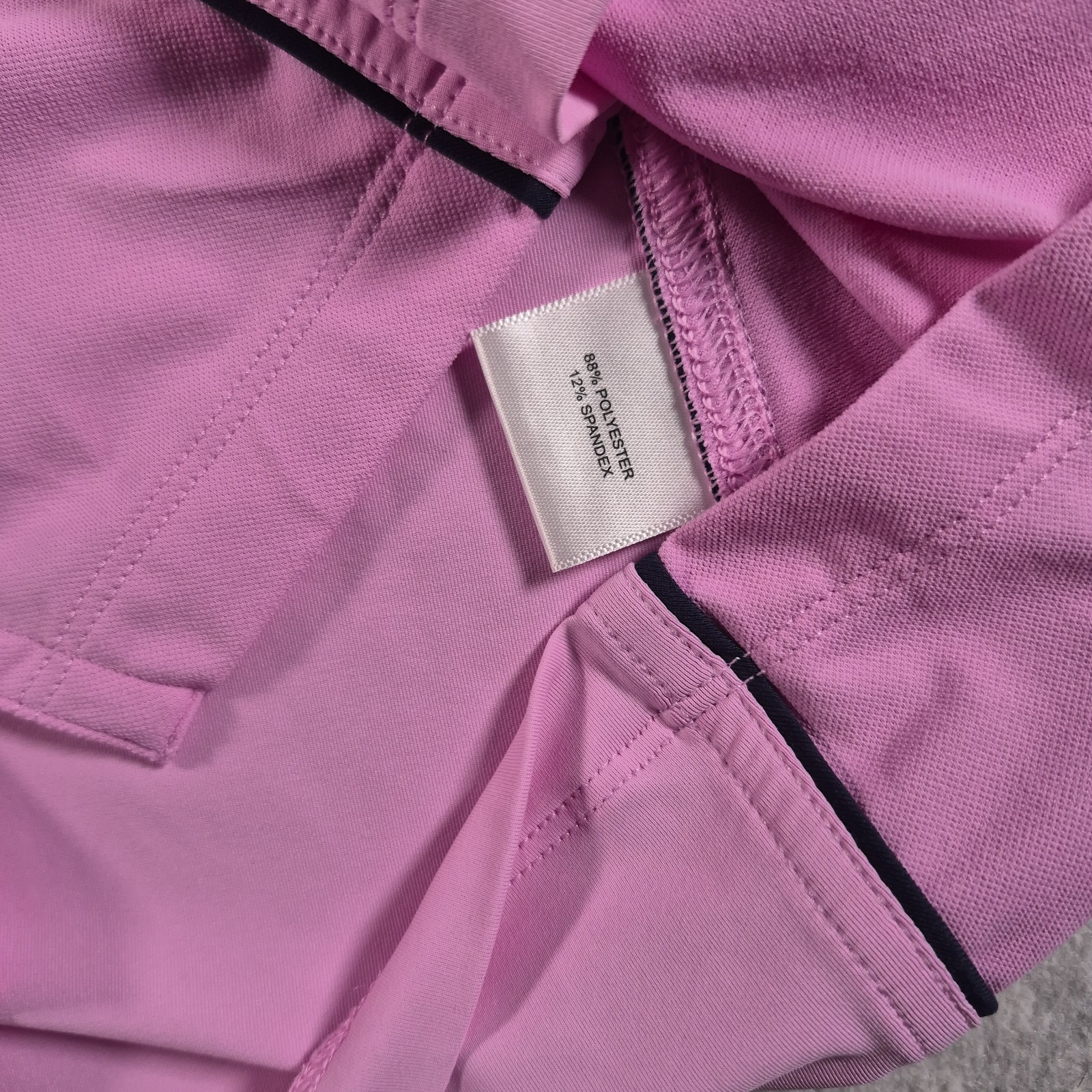 Peter Millar Lightweight Sun Comfort Base Layer 1/4 Zip Shirt Womens Pink Small