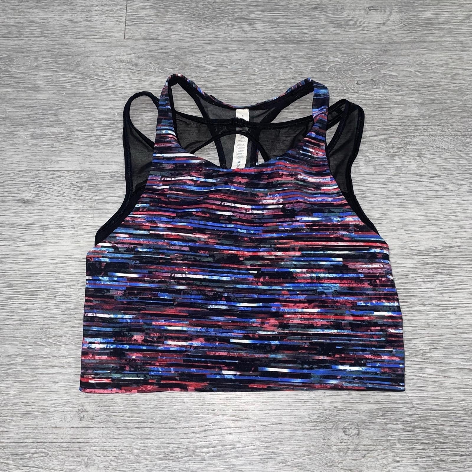 Lululemon Tank Women’s 6 Break Free Sleeveless Top Shirt Nulux Cropped Run Train