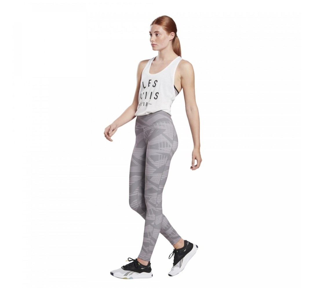 Reebok Women’s Les Mills Lux Bold 2.0 Leggings Size Large (GE1048) SPEEDWICK