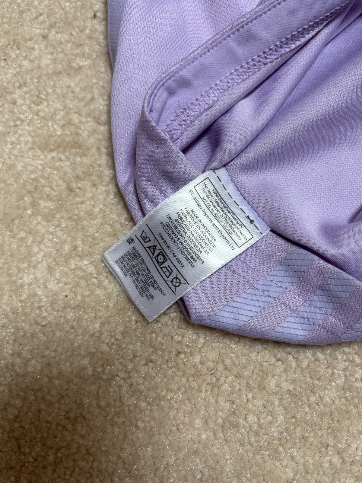 Adidas Climacool Supernova Lavender Purple Short Sleeve Running Top Sz M