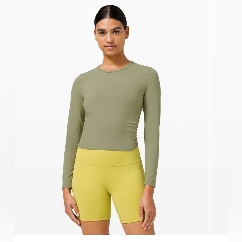 New without tags Lululemon All It Takes Long Sleeve *NuluRosemary Green