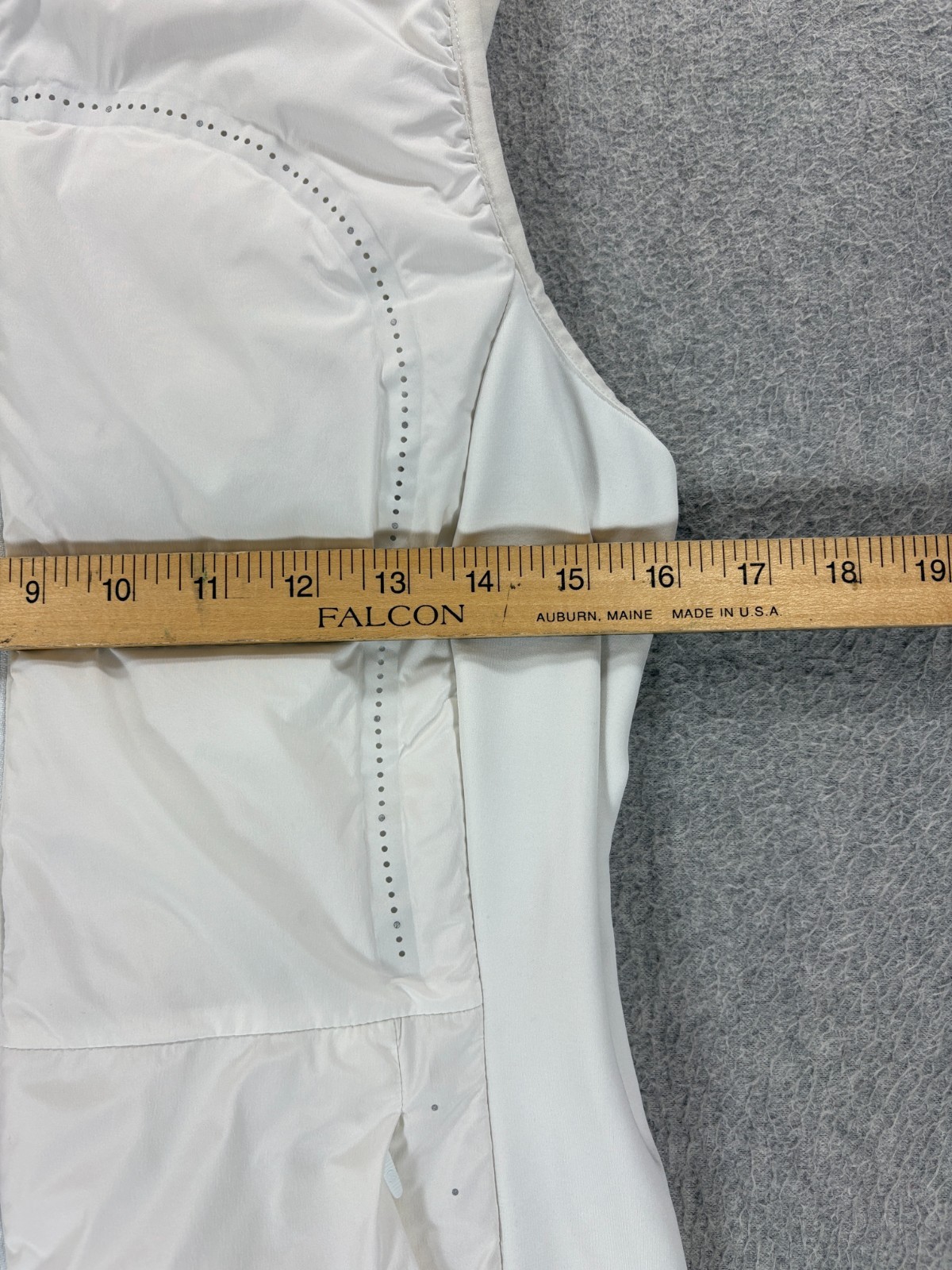 Lululemon Performance Athletic Jacket Vest (Women’s Size 8) White