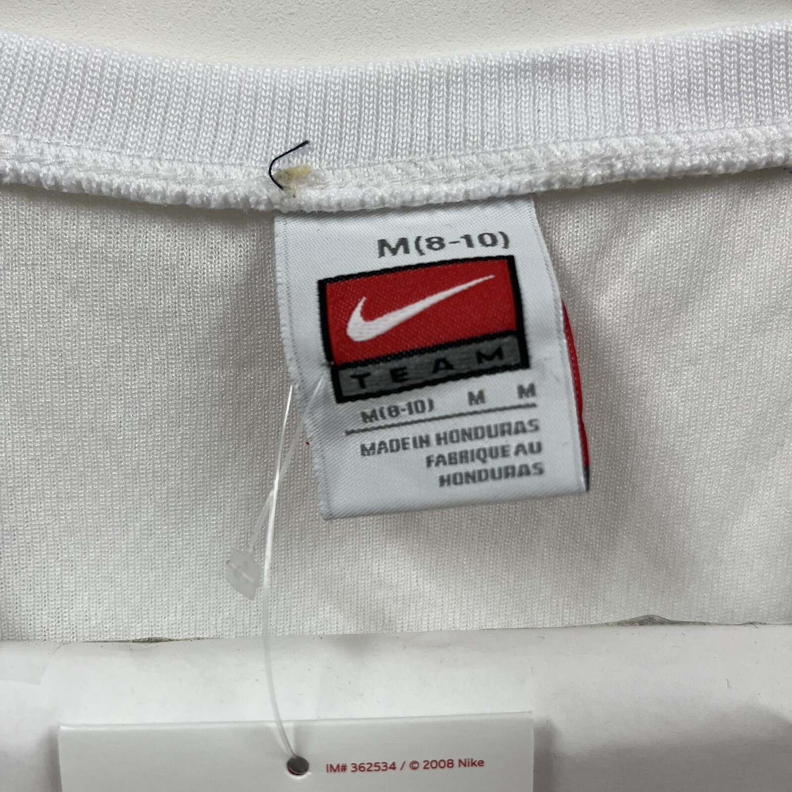 Womens Nike Jersey Medium White Dark Green Blank Ladies Basketball