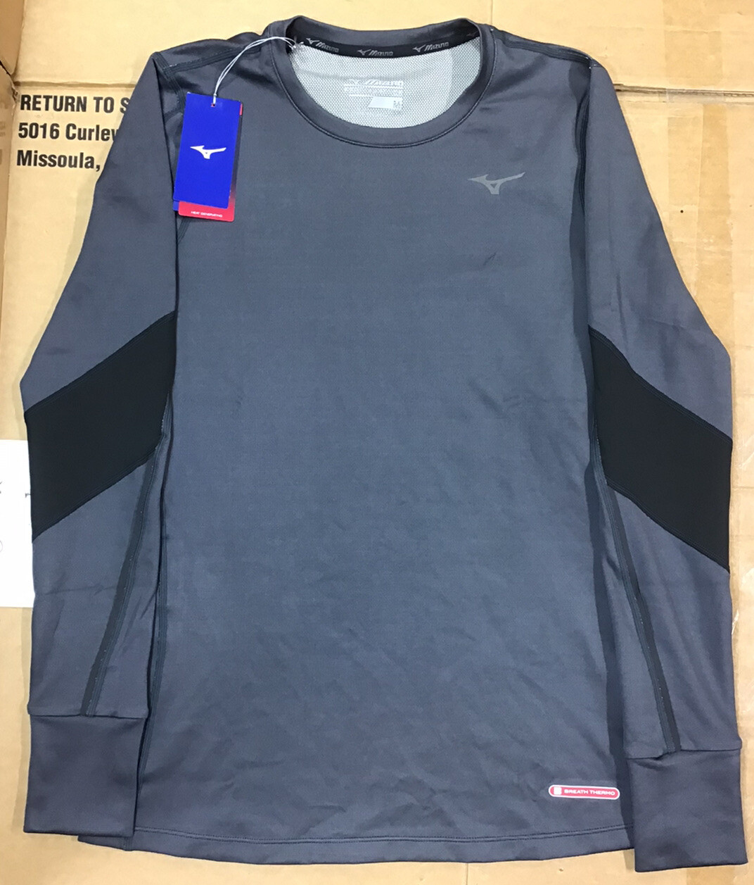 Mizuno Women’s Long Sleeve Shirt Breath Thermo Black B23