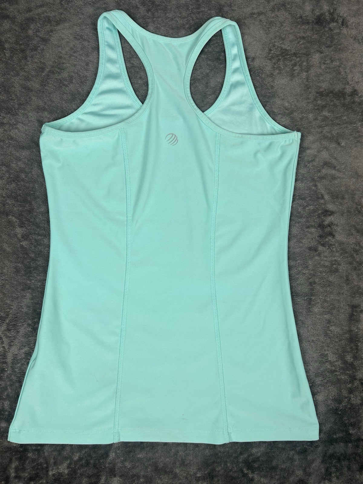 MPG Sport Teal Racerback Tank Top Women’s Size Small Workout Running Jogging
