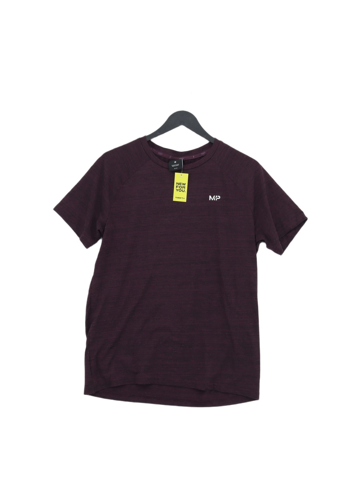 MP Women’s T-Shirt M Purple Polyester with Elastane, Viscose Basic