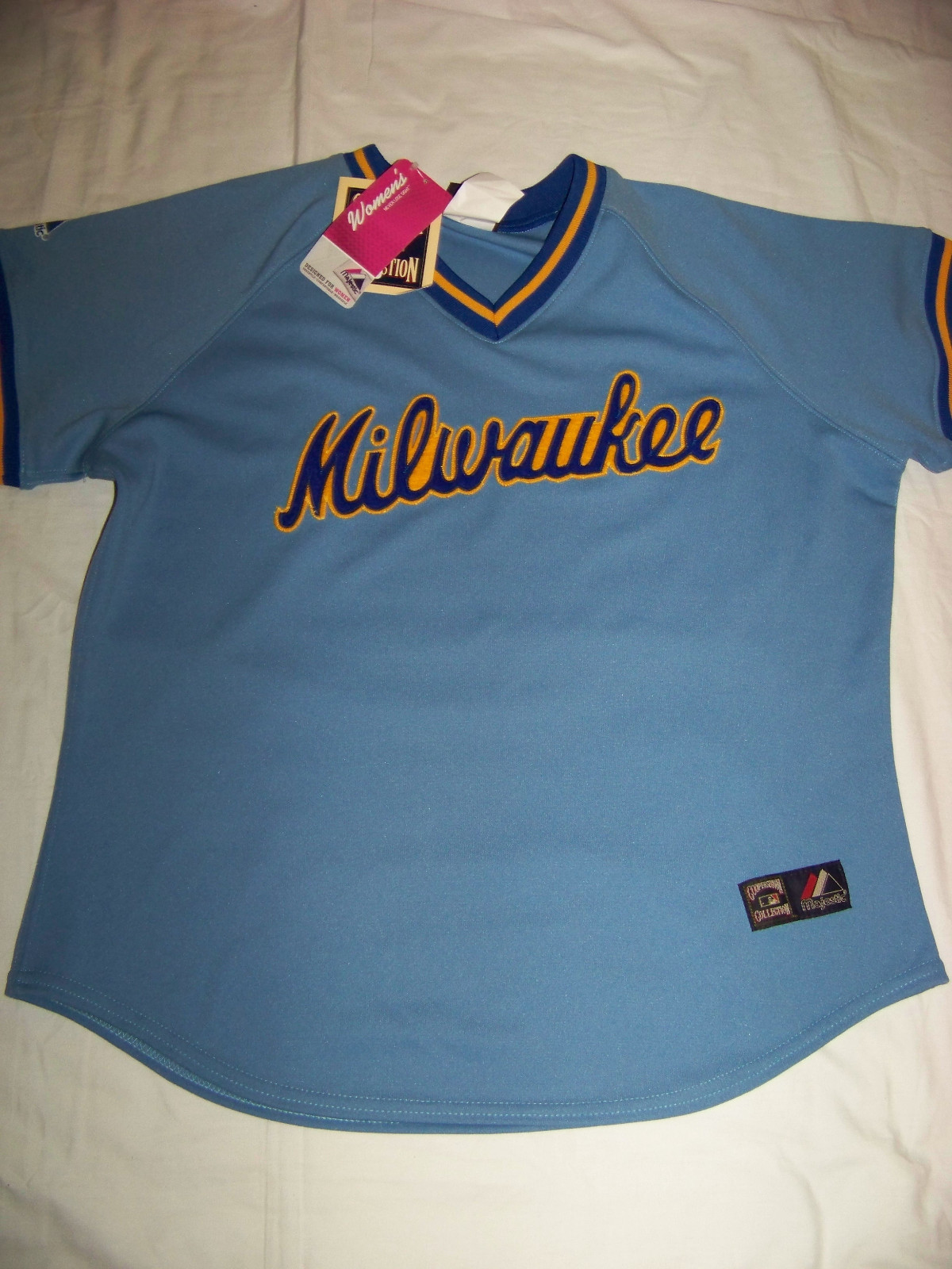 Majestic Women’s Milwaukee Brewers Jersey NWT