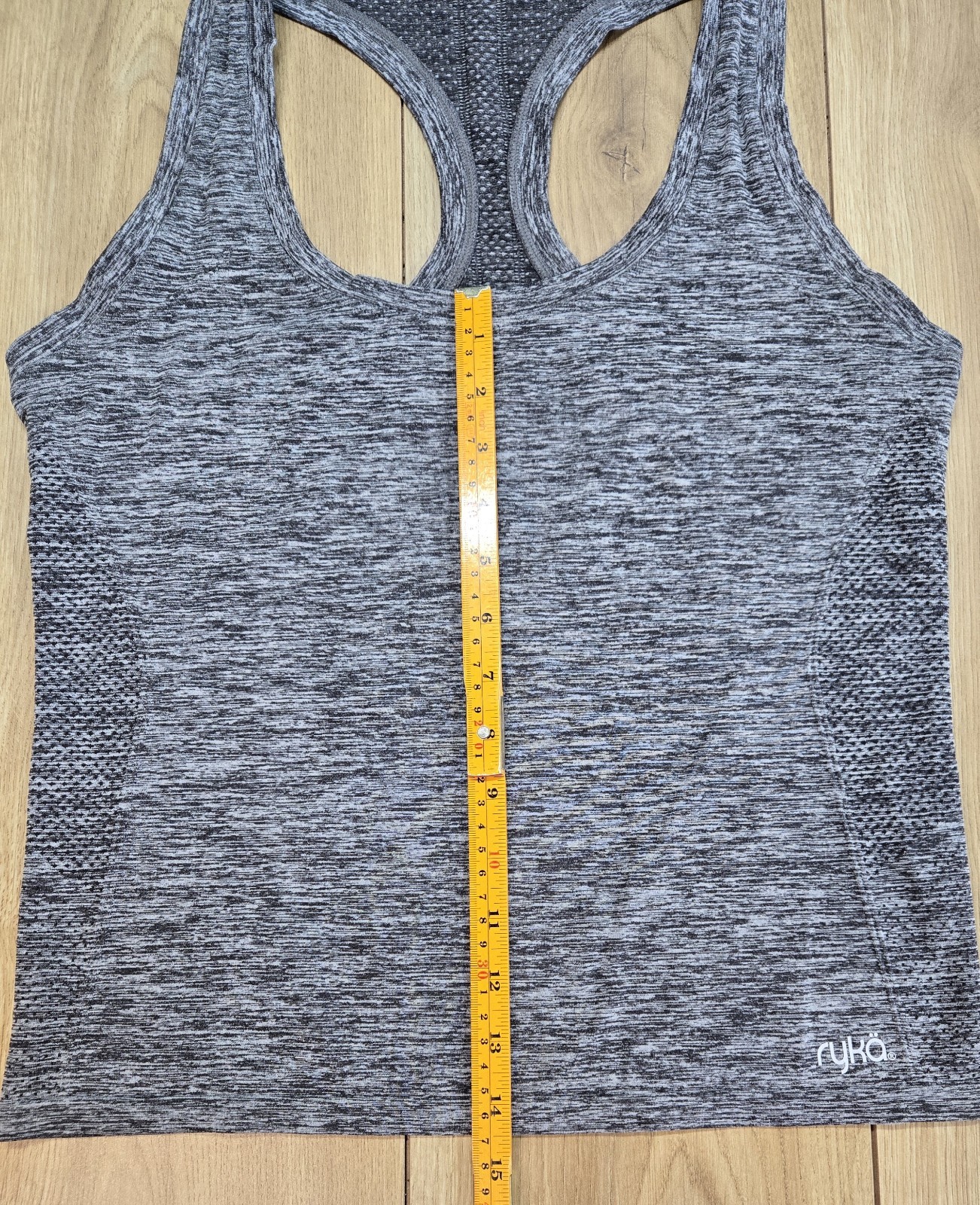 Ryka Seemless Reversible Racerback Activewear Tank Top Womens Sz Medium, Stretch