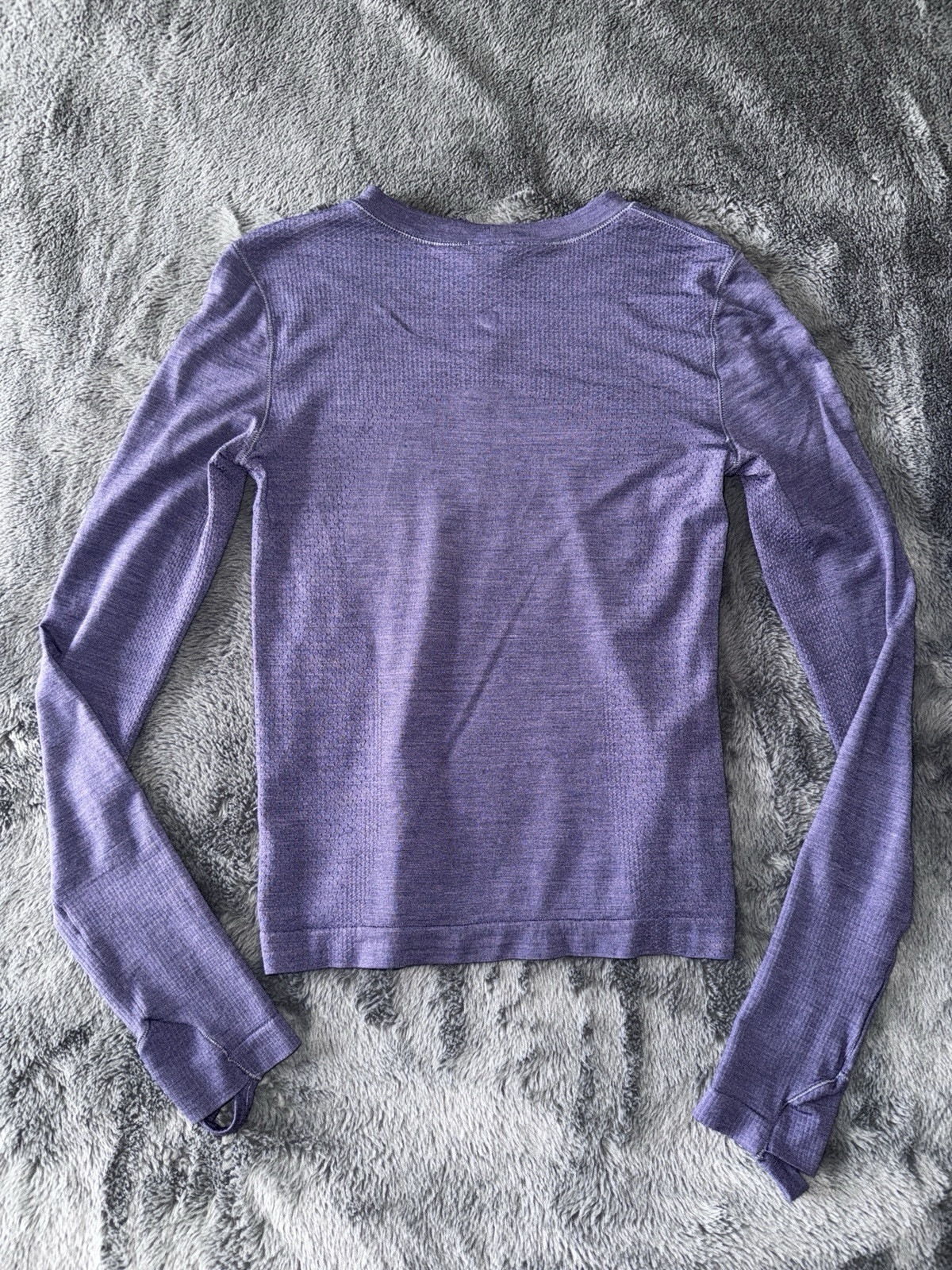 NWOT Lululemon Swiftly Tech Wool Long Sleeve Nightfall Size XXS
