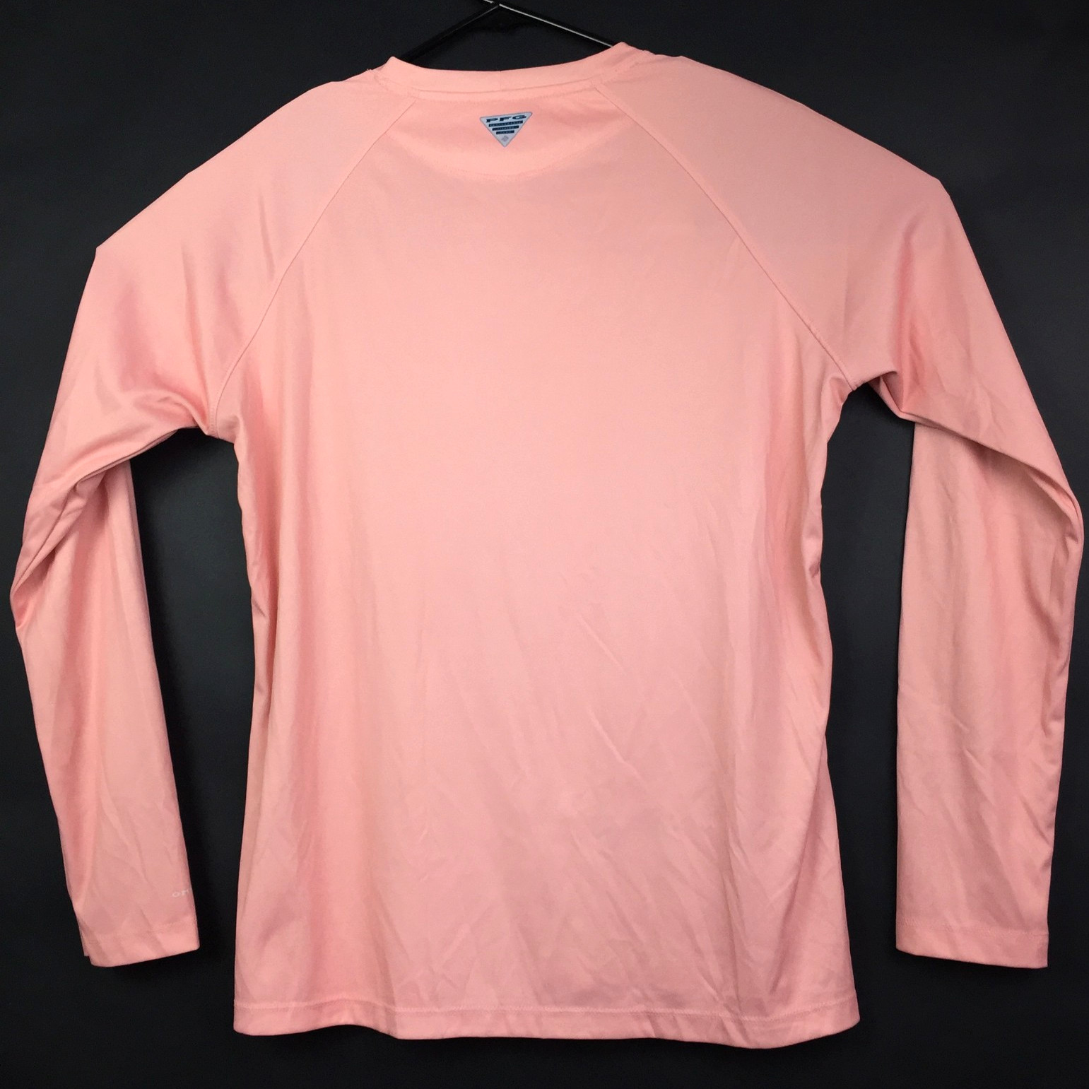 Columbia PFG Omni-Shade Womens XL Light Pink Fishing Swim Beach UV Rashguard 42″