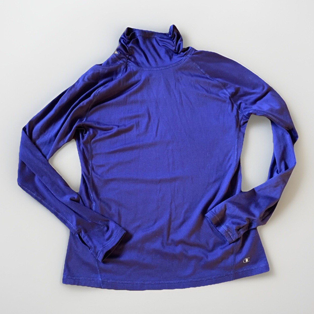 CHAMPION GEAR Duofold Warm CTRL Womens L Purple Long Sleeve Activewear Top