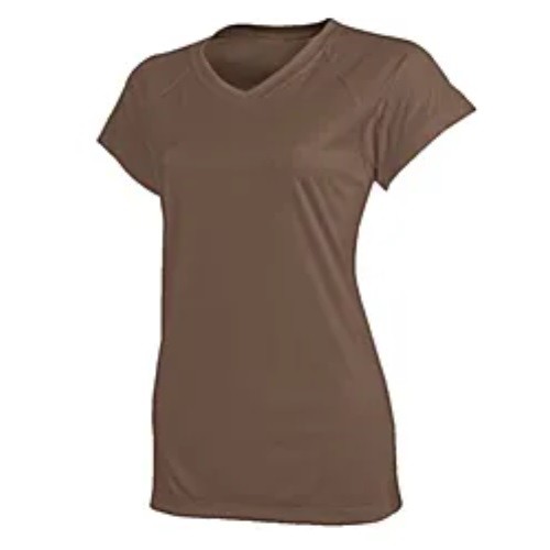 Champion Tactical TAC23 Short Sleeve Double Dry T-Shirt, Army Brown, Small