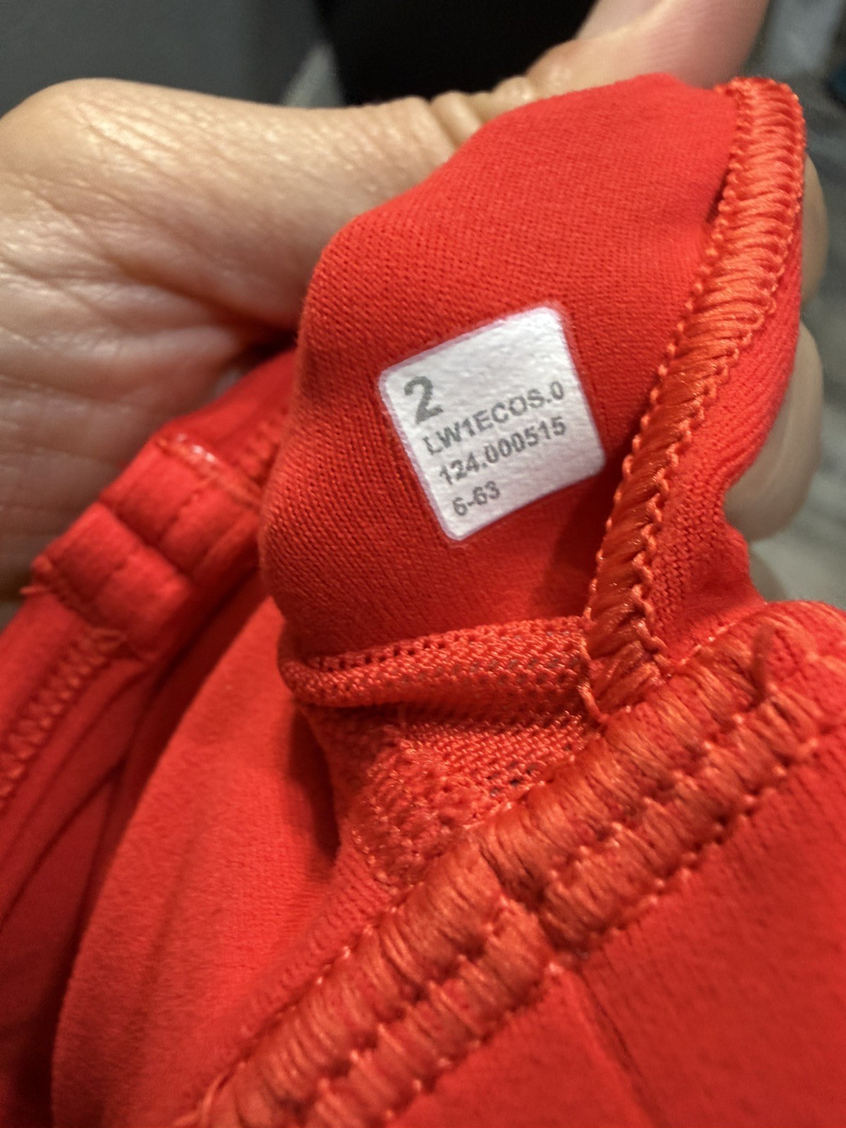 Lululemon Align Strappy Ribbed Tank Top Women’s 2* Red Built in Padded Bra