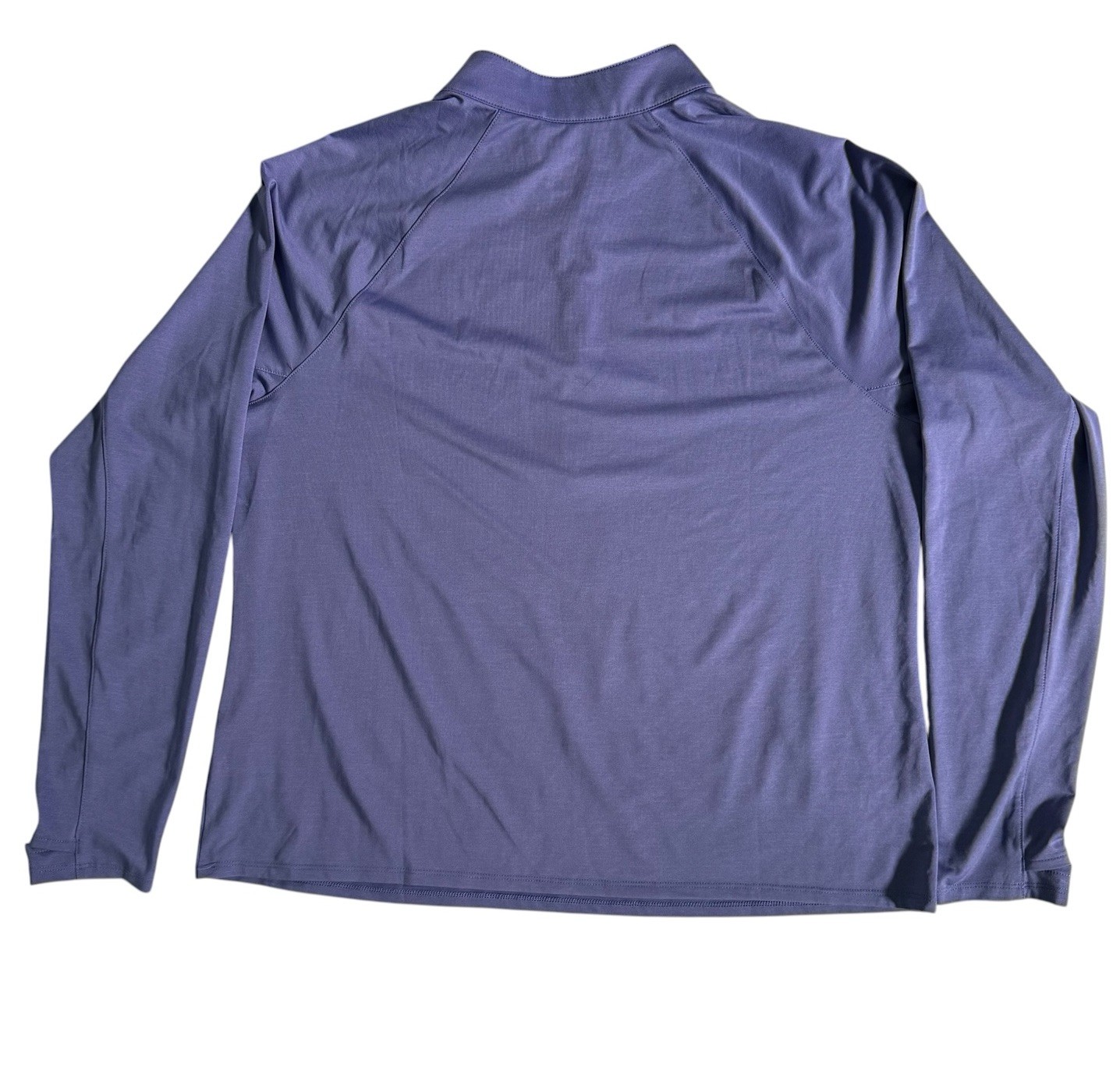 L.L. Bean Access Trail Pullover Quarter Zip Women’s XL Petite Lavender Top